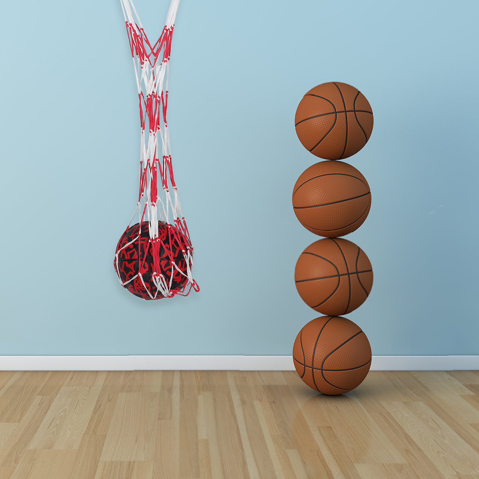 Mesh Sports Ball Bag Portable  - огляд і ціна Gym Ball
