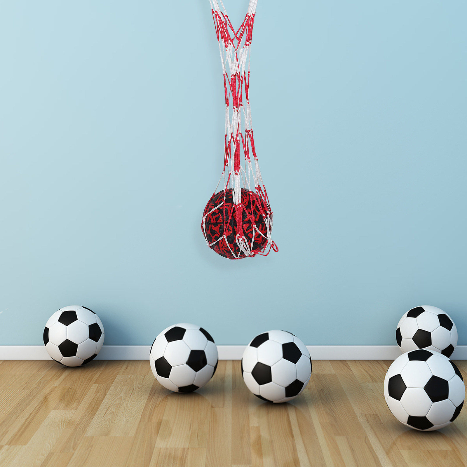 Mesh Sports Ball Bag Portable  - огляд і ціна Gym Ball