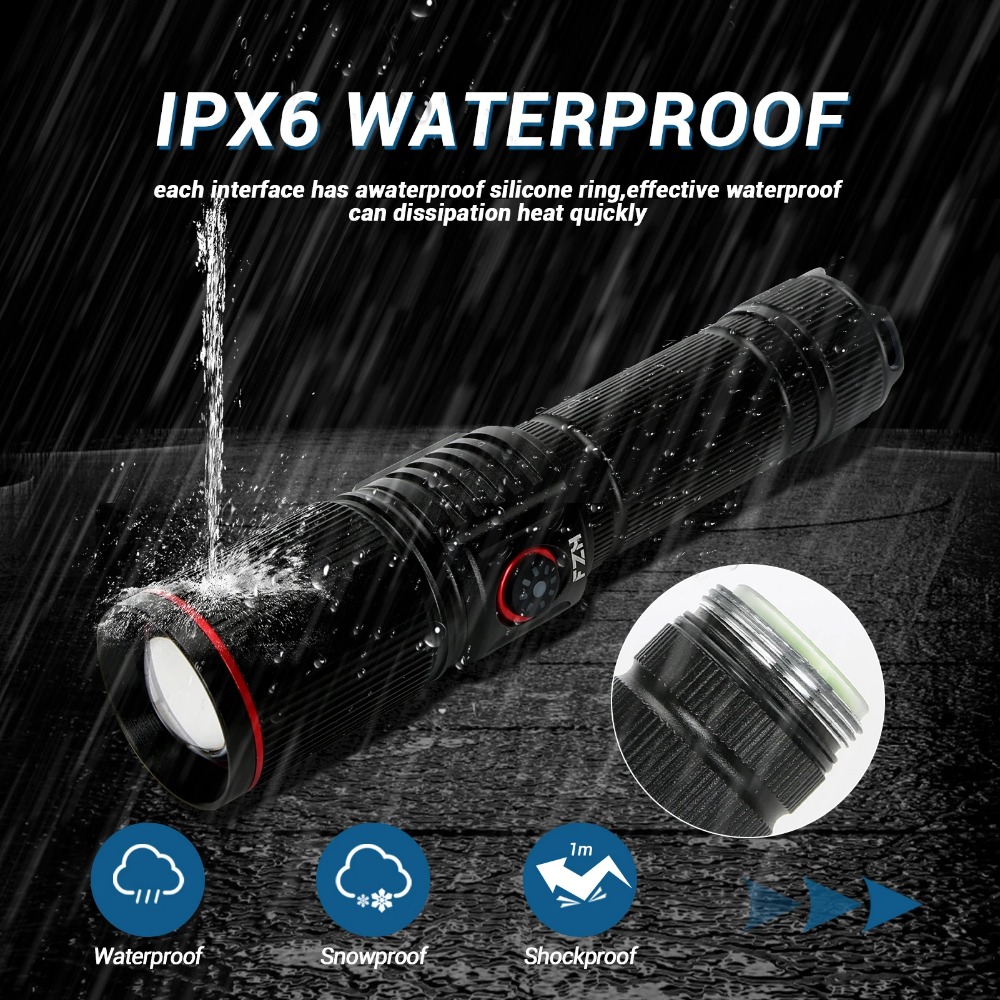 Powerful LED Flashlight Type C - огляд і ціна Jump Rope